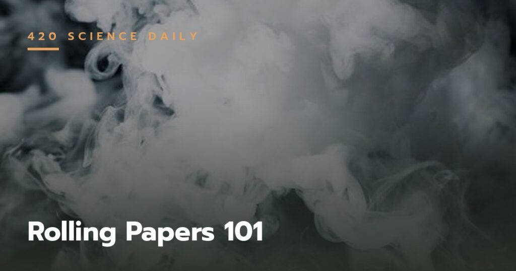 Rolling a joint - rolling papers guide